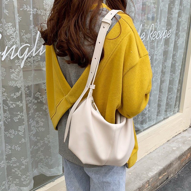 Luxury Bags Affordable - Damska Prosta Torebka typu Dumpling z