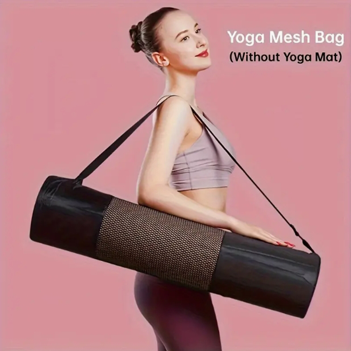 Shoulder Bag Slouchy - Oddychająca siatkowa torba do przechowywania maty