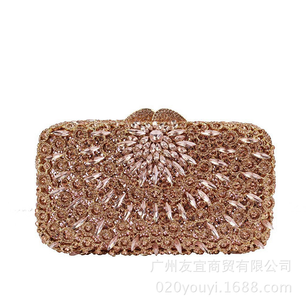 Luxury Bags Affordable - Luksusowa Torebka Wieczorowa z Diamentami, Kopertówka