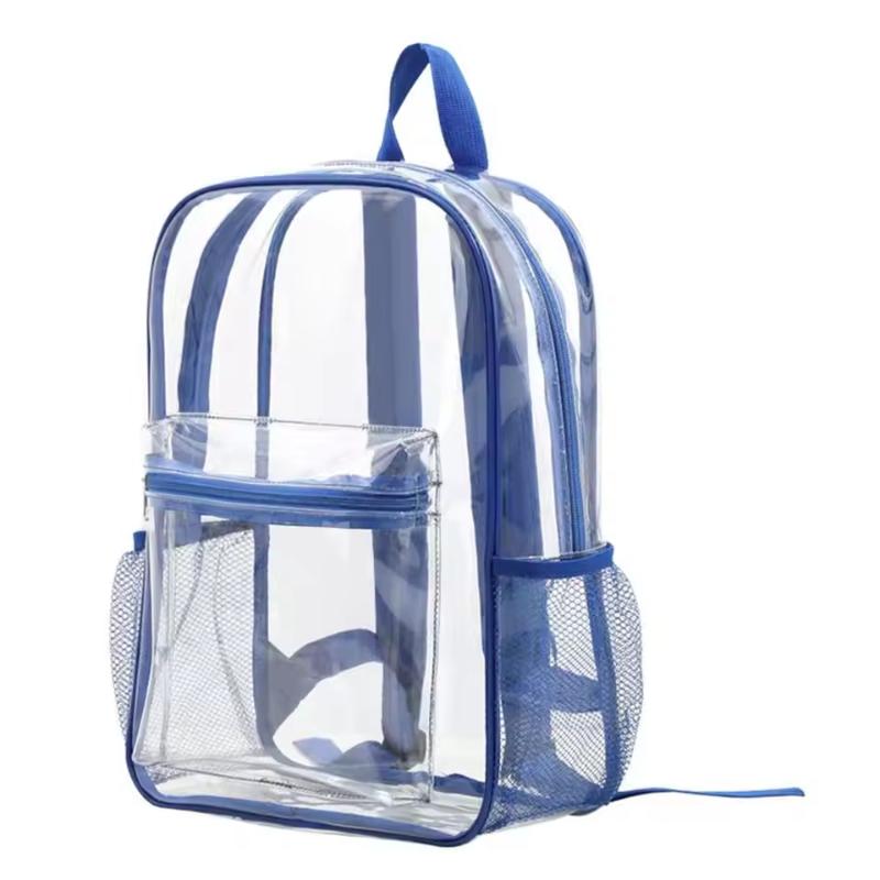 Shoulder Bag Slouchy - Przezroczysty plecak podróżny o dużej pojemności,
