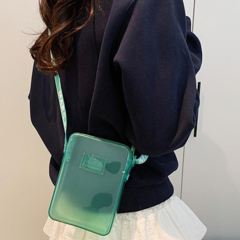 Shoulder Bag Slouchy - Nowa Modna Torba Kurierska z PVC