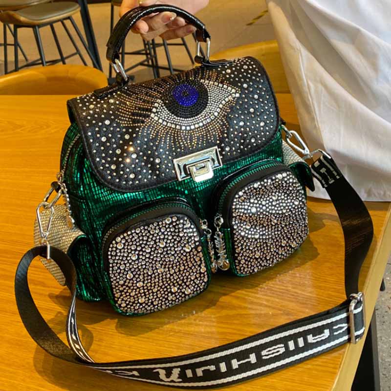 Luxury Bags Big - Moda damska plecak duża pojemność torba