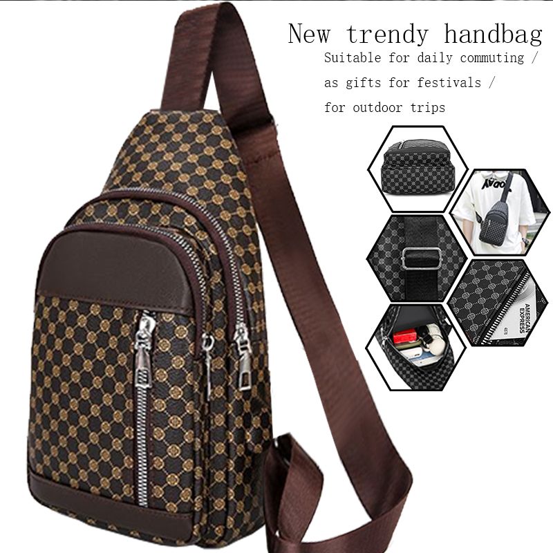 Shoulder Bag Slouchy - Funkcjonalna torba na klatkę piersiową w