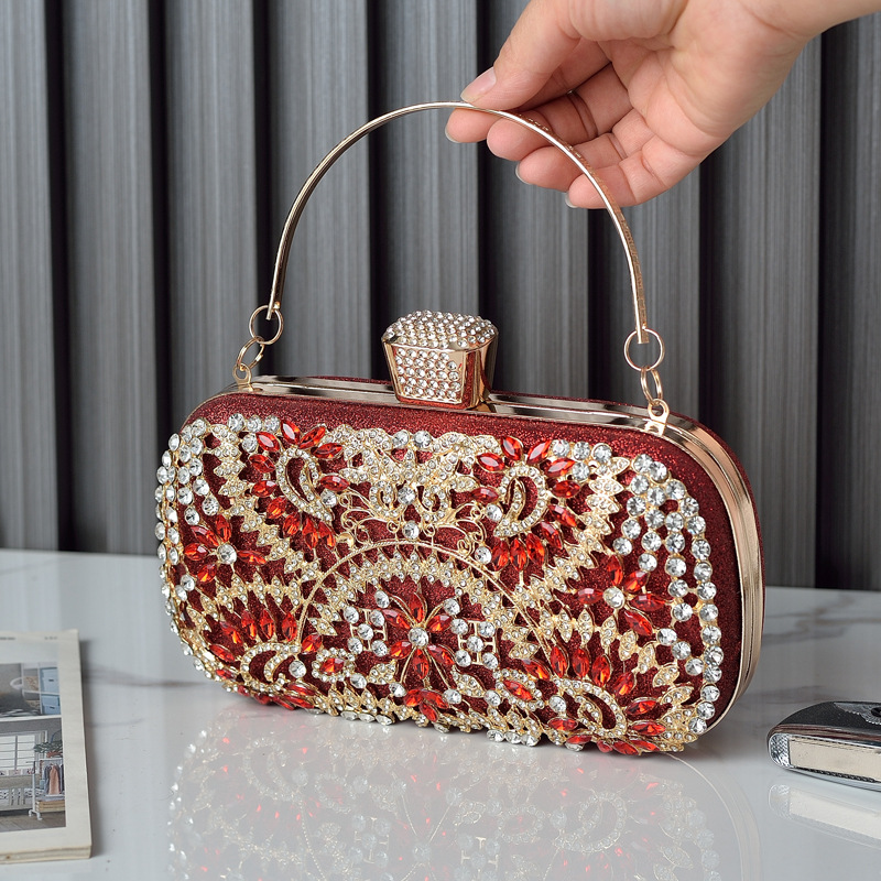 Damska Kopertówka Wieczorowa L – Luxury Bags Blue recenzja i cena