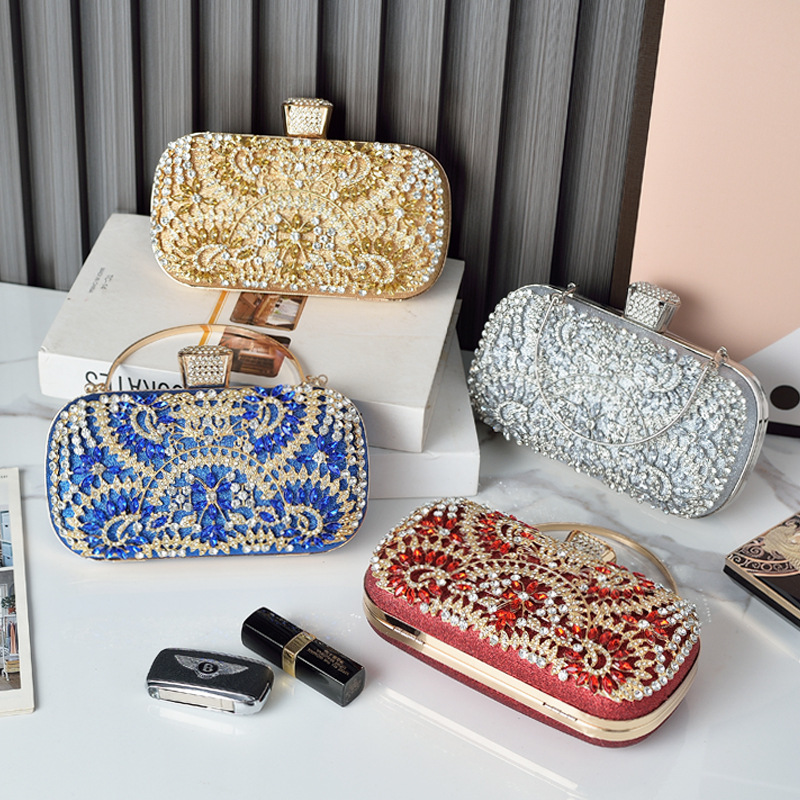 Damska Kopertówka Wieczorowa L – Luxury Bags Blue recenzja i cena